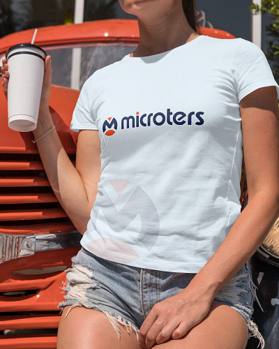 T-Shirt For Woman design For Microters