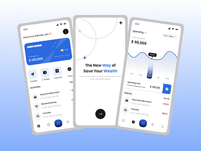 Finance App Design - VirtueVault design figma financeapp ui ux