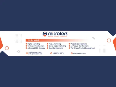 YouTube Channel Cover Design For Microters