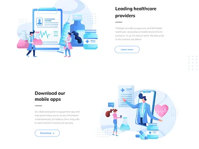 Health Website UI Design Landing Page health landing landing page ui ui design uiux ux web design website design