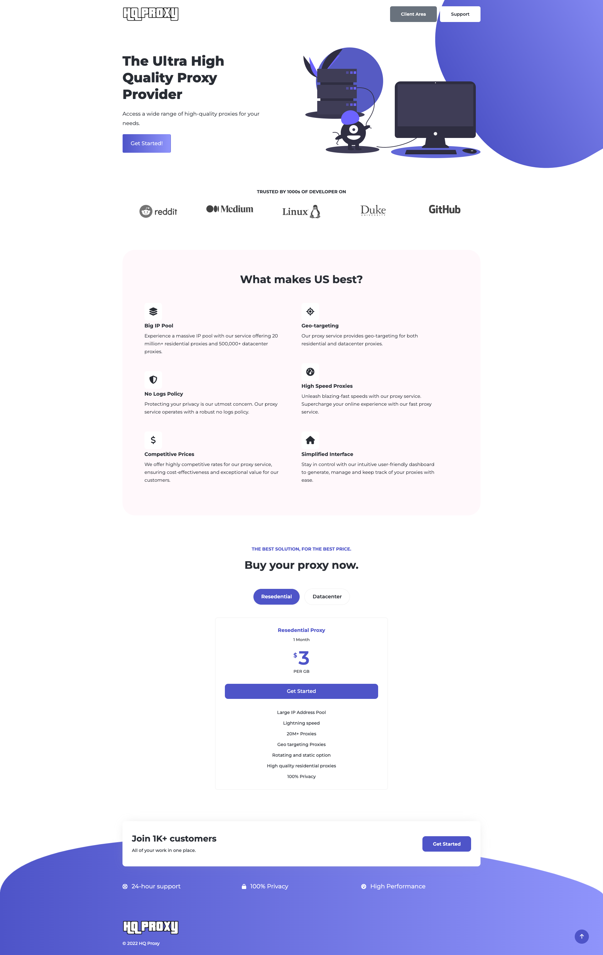 HQ Proxy ~ Proxy Selling Site