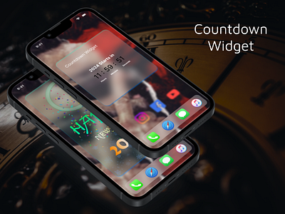 Countdown widget countdownwidget designcommunity uichallenge uidesigner uiux uiuxdesigner