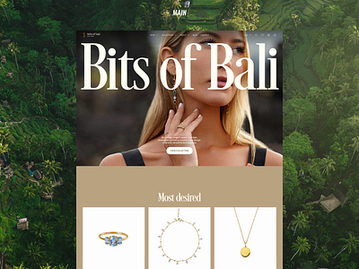 Bits of Bali | e-commerce redesign adaptive bali e commerce online store redesign ui uprock ux web design