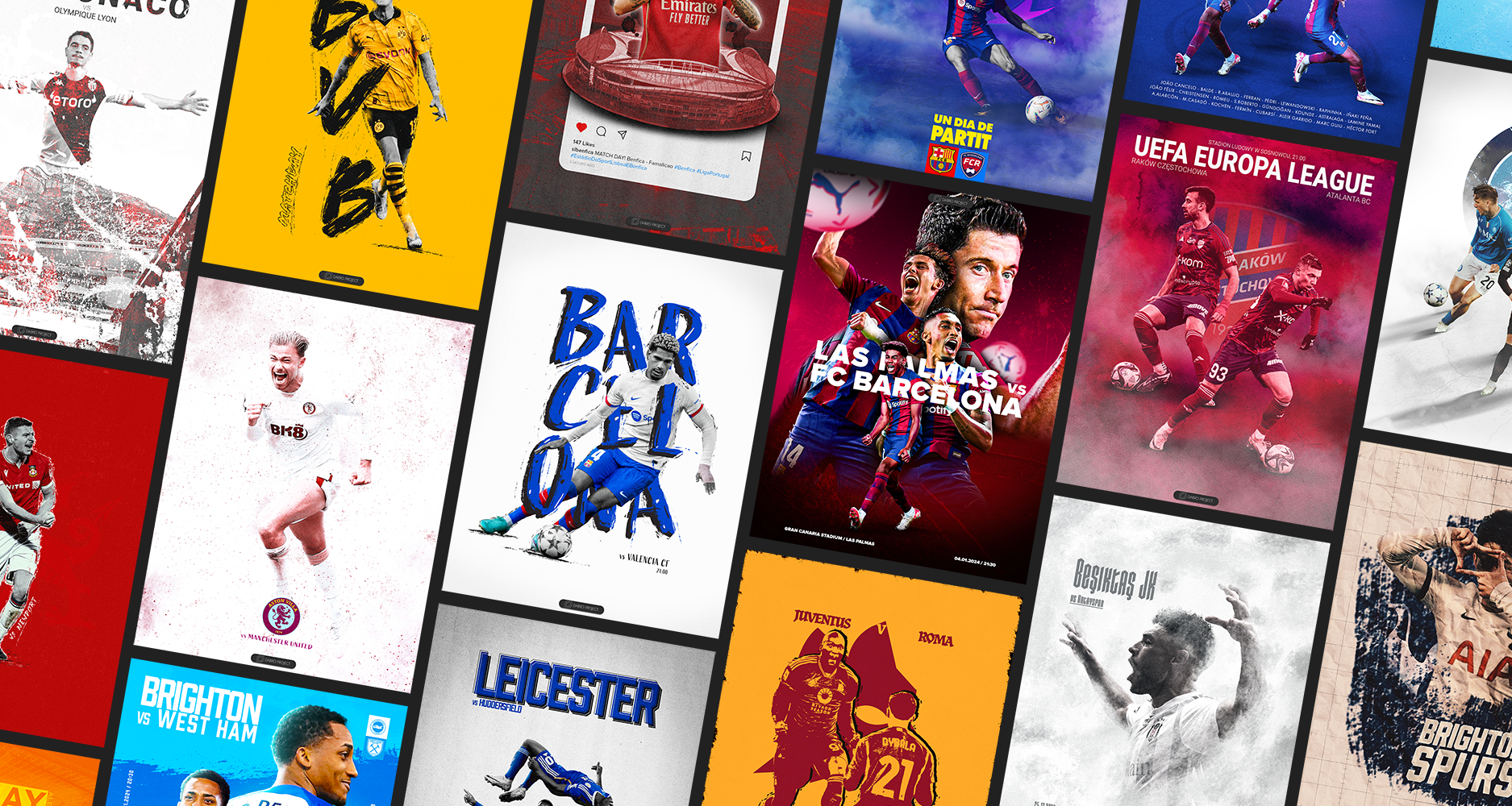 Football posters as roma aston villa fc barcelona football design football poster graphic design poster poster design