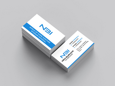 NBI Logo & Business Card 3d animation branding consulting design financial graphic design illustration interior logo motion graphics ui vector
