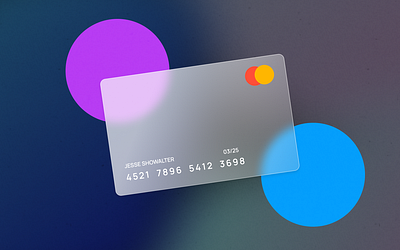 Glassmorphism blur credit card effects glassmorphism opacity ui