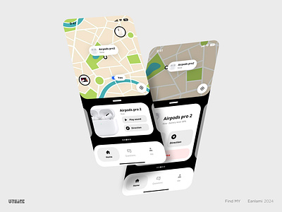 Find MY - Concept Design concept design find find my map mobile product ui ux