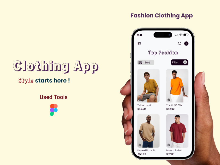 Clothing App UI Design by BALA KISHORE S on Dribbble