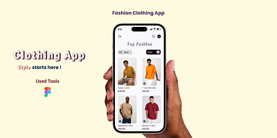 Clothing App UI Design animation app branding design graphic design illustration logo typography ui ux