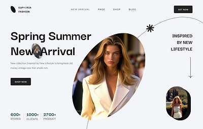 Old Money Fashion Website Design branding creative website design fashion website graphic design illustration landing page minimal ui