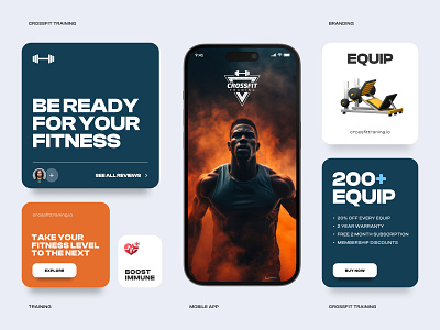 Gym Equipment E-Commerce Platform ecommercebranding ecommerceui ecommerceux figmadesign figmafiles figmaprojects fitnesstechux graphic design mobilefriendlydesign modernui responsivewebdesign sleekdesign userexperiencedesign visualappealdesign webdesign