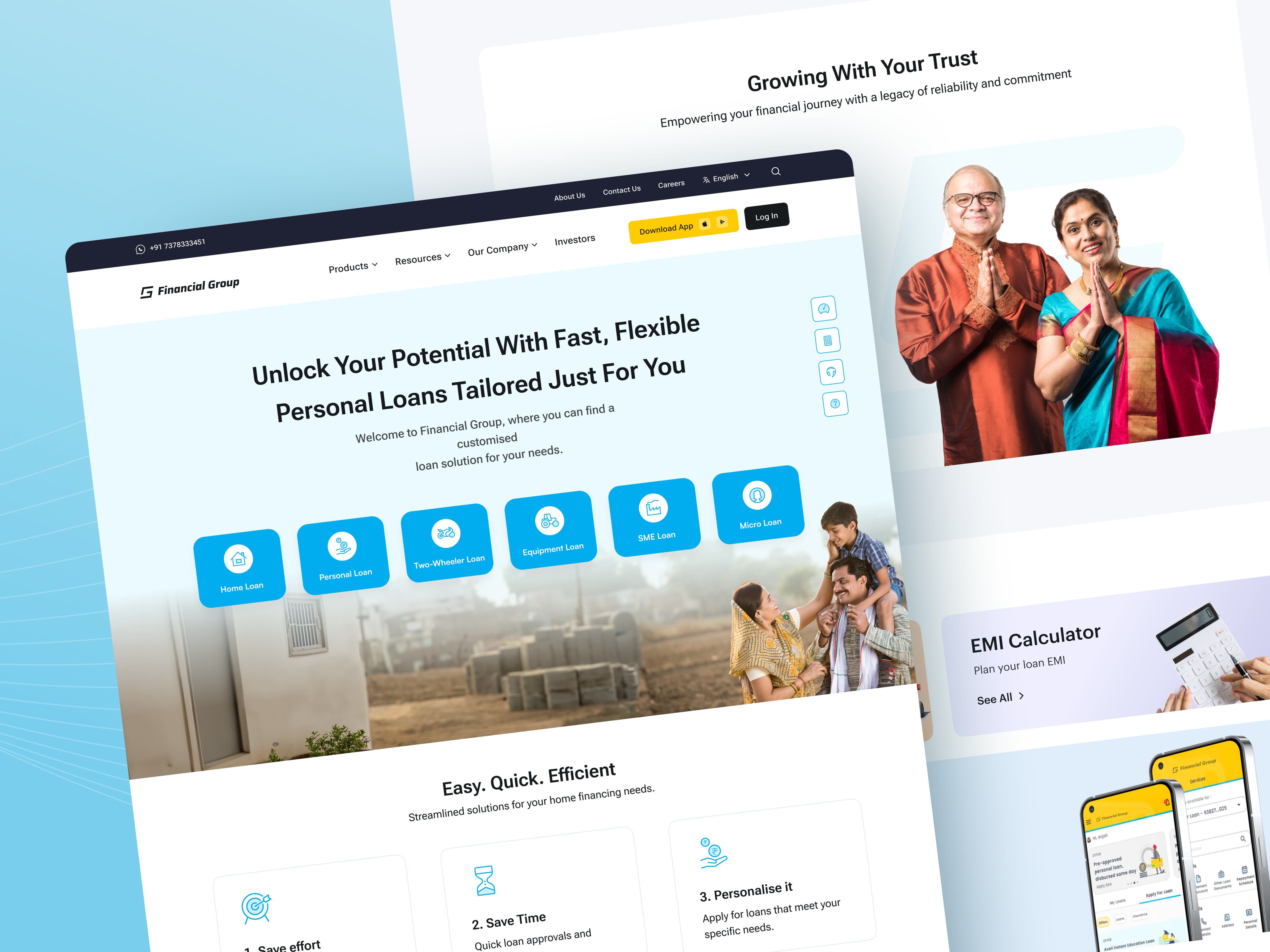 Financial Platform, Home Page banking finance financial financial platform fintech home home page homepage investment landing landing page money platform ui design website
