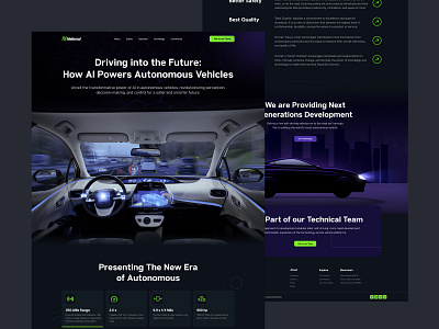 Next Gen Automotive Vehicle 3dmax ai ai car automation automation design automotive design branding electric vehicle era ev ev car design ev dashboard graphic design landing page motion graphics ui website design