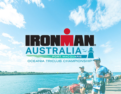 IRONMAN Australia - Rebrand apparel branding digital event graphic design logo merch merchandise print sport