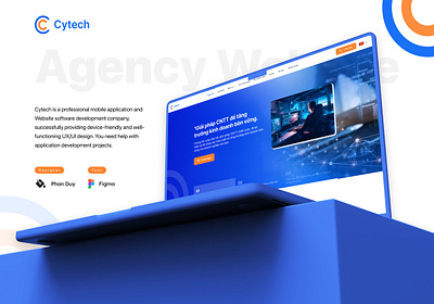 Agency Website agency design figma it ui web websiteit