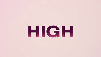 High-Low Type animation branding colorful design dribbble graphic graphics high illustration low motion motion graphics stars type typography