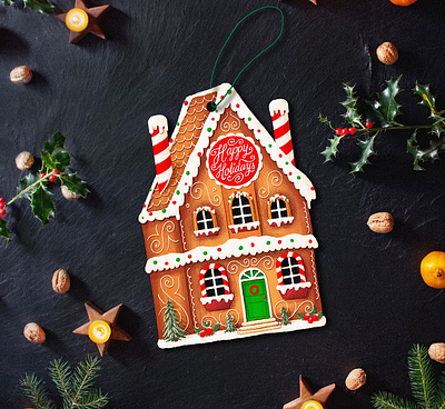 2023 Holiday Card card christmas christmas card ginger gingerbread gingerbread house holiday holiday card