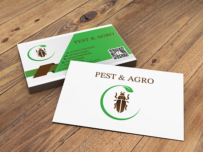 Pest & Agro business card branding business card company logo logo design