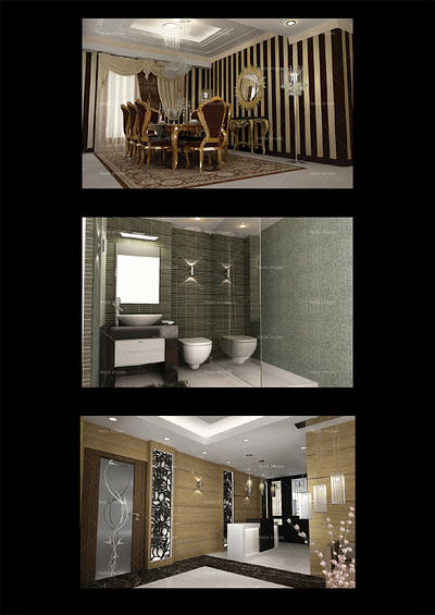 Interior Design 3D Max and Photos after construction 3d 3d max interior design vray