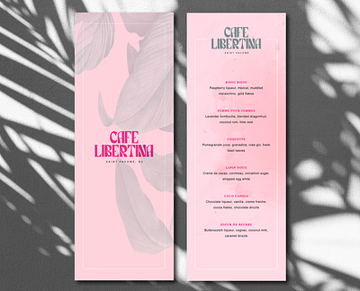 Cafe Libertina - Drink Menu