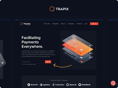 Trapix Payment - Bridging Platforms & Currencies 3d animation branding design figma graphic design illustration logo mobile motion graphics ui ux website