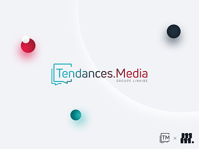 Tendances.Media logo agency design graphic design identity illustrator logo media photoshop planet space tendance tendances vector white
