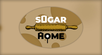 LOGO SUGAR HOME graphic design logo