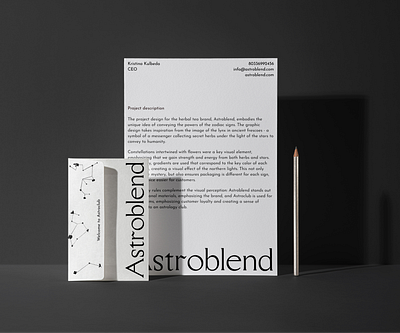 Branding case study — Astroblend branding graphic design logo ui