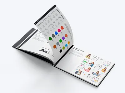 Brand Guidelines brandbook branding design graphic design guidelines identity illustration logo logotype styleguide ui