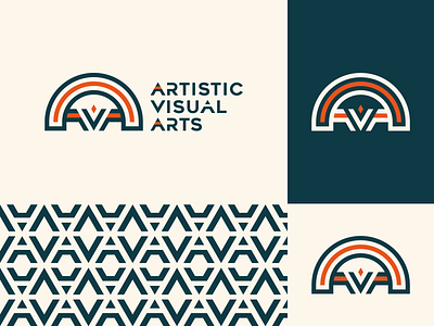 Artistic Visual Arts Logo branding design logo vector