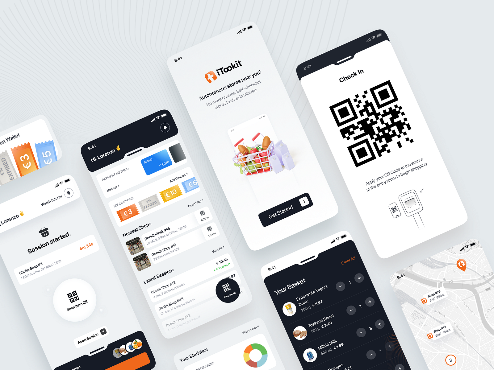 Self-checkout Store Mobile App by UNIT37 on Dribbble