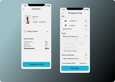 Day 2 Credit Card Checkout #DailyUI Challenge checkout page dailychallenge dailyui day2 design graphic design ui uiux