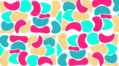 Beans Shaped illustration | Wallpaper abstract design graphic design illustration ui ux vector wallpaper