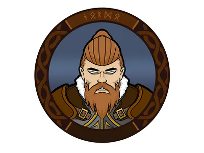 Nordo Logo art branding design illustration logo norse viking