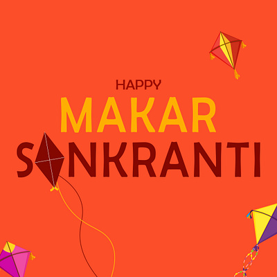 Makar Sankranti post | by Rajveer graphic design illustration photo editing photoshop poster social media post