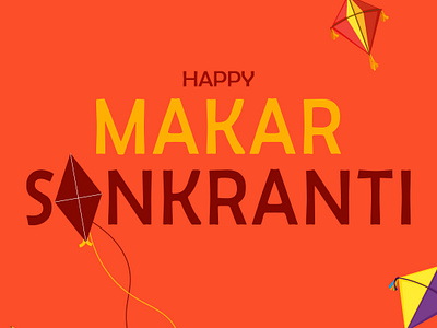 Makar Sankranti post | by Rajveer graphic design illustration photo editing photoshop poster social media post