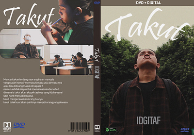 Takut DVD Cover design dvd dvd cover graphic design poster
