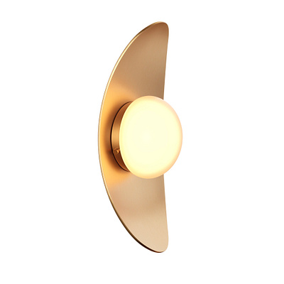 Alon Lamp By Lampatron 3d alon blender cycles design gold lamp lampatron light metal render