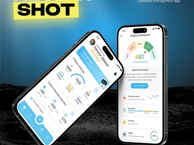 Glucose/Nutrition tracking app app app design blood creative design exercise fitness fun glucose glucose tracking app health app health care healthy life meal plans nutrition app streaks sugar tracking ui uiux user interface