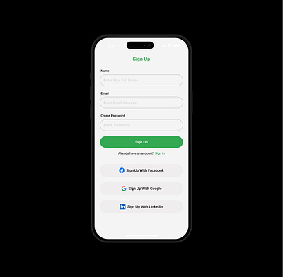 Daily Ui 001 sign up prompt ui