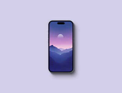 4K Moon Wallpaper for Mobile cute design graphic design iphone logo moon pink purple wall wallpaper