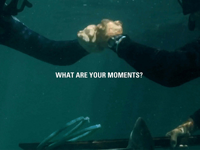 What Are Your Moments? animated gif branding email
