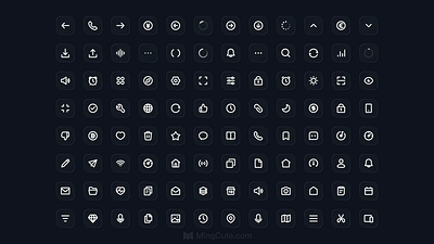 Lively and smooth animated icons animated icons animation animations icon animated icons json lottie mingcute smooth