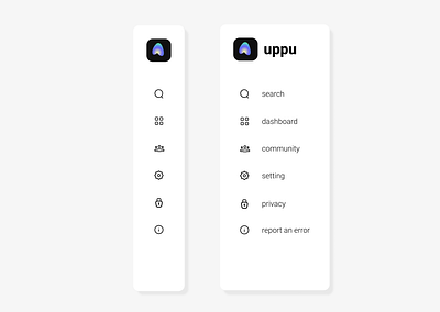 uppu's sidebar dashboard dashboard sidebar design figma interfacedesign menu side nav nav sidebar side menu sidebar ui webdesign