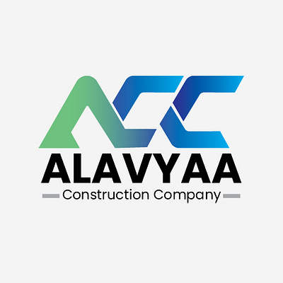 Alavyaa Construction Logo Design logo design
