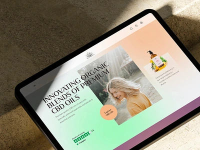 CBD E-Commerce Landing Page branding cbd cbddesign cbdoil cbdshop cbdstore cbdui cbduiux cbdwebdesign cbdwebsite design ecommerce onlineorder onlineshop rayorganic ui uidesign uiux uiuxdesign uxdesign