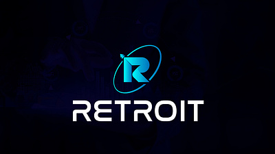 RETROIT PROJECTS logo animation logo design