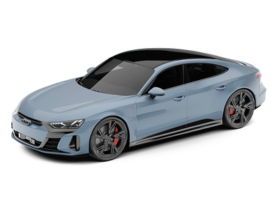 Audi e-tron GT Quattro 3d audi blender car cycles e tron gt quattro render sedan vehicle