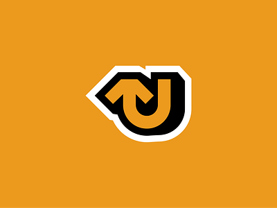 UP - Logo Design Concept arrow bold brand brand design branding cartoon design fresh fun graphic design illustration letter mark letter u logo logo design logo mark minimalist modern orange vector