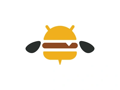 Bee Burger Logo animal bee branding burger design eat food graphic design hive honey honeycomb illustration logo logoconcept logodesign logoforsale logoidea logoinspiration logoinspire restaurant